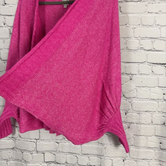 Nic and Zoe Cozy Crush Cardigan Womens Size M/L in Pink Orchid Petal Lagenlook - Picture 10 of 16